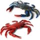 thumbnail image 1 of Modelo realista de cangrejo marino, 2 piezas, colección de figuras de animales marinos simulados, criaturas marinas, ciencia, accesorios educativos, juguetes, 1 of 5