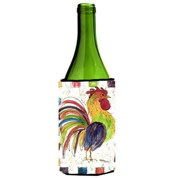 Rooster Wine bottle sleeve Hugger - 24 Oz.