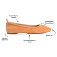 thumbnail image 2 of Brinley Co. Womens Tru Comfort Foam™ Ballet Flat, 2 of 7