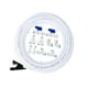 thumbnail image 4 of Conector de manguera de agua, conector de refrigerador, máquina de hielo, purificador de agua de PE, fácil Tubo 15M, 4 of 9