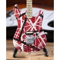 thumbnail image 3 of EVH - Eddie Van Halen - 5150 Red White & Black Mini Guitar Replica Collectible, 3 of 17
