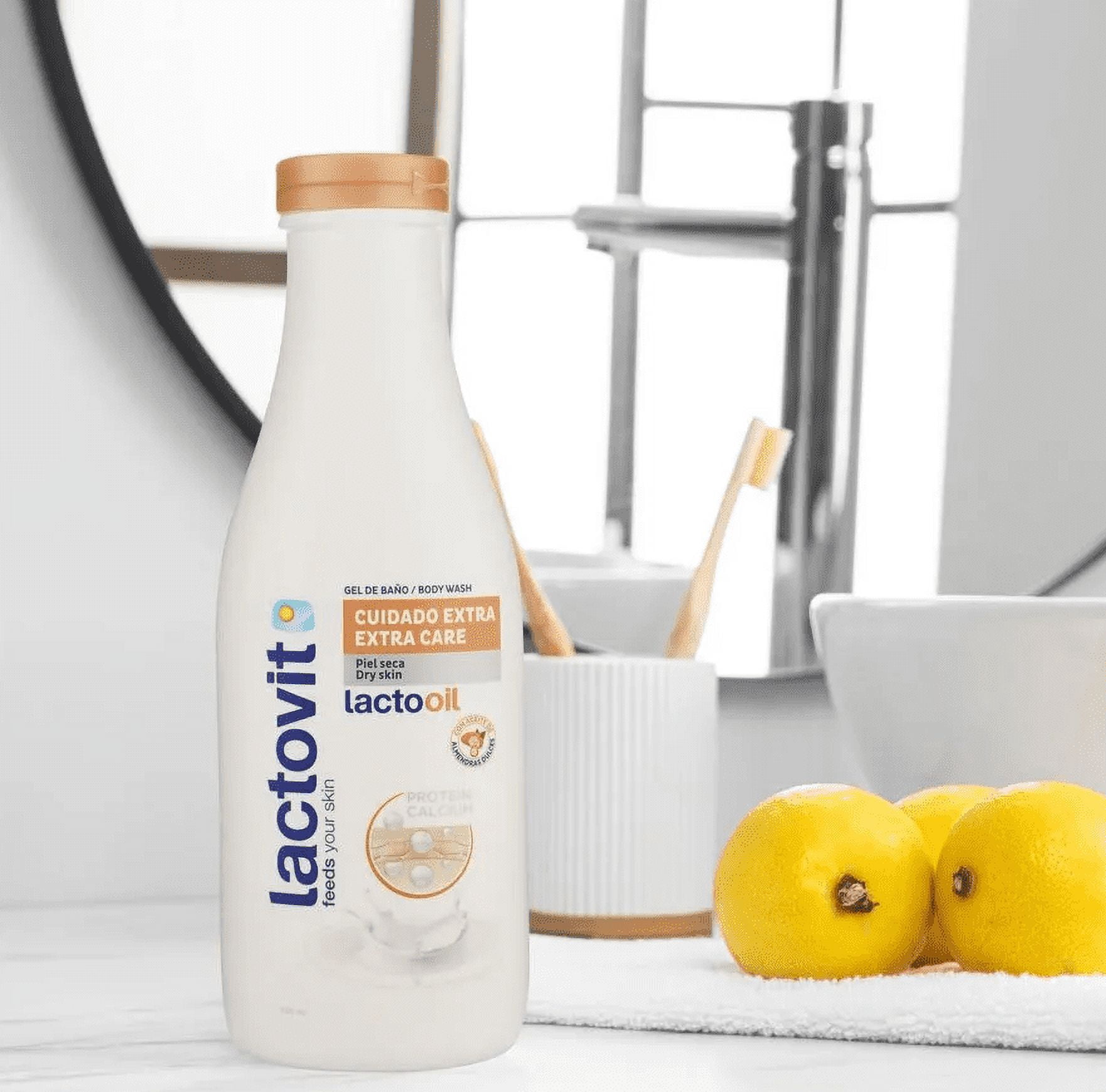 Lactovit Lactooil Shower Gel, Dry Skin, Unisex, Adult, 600 ml