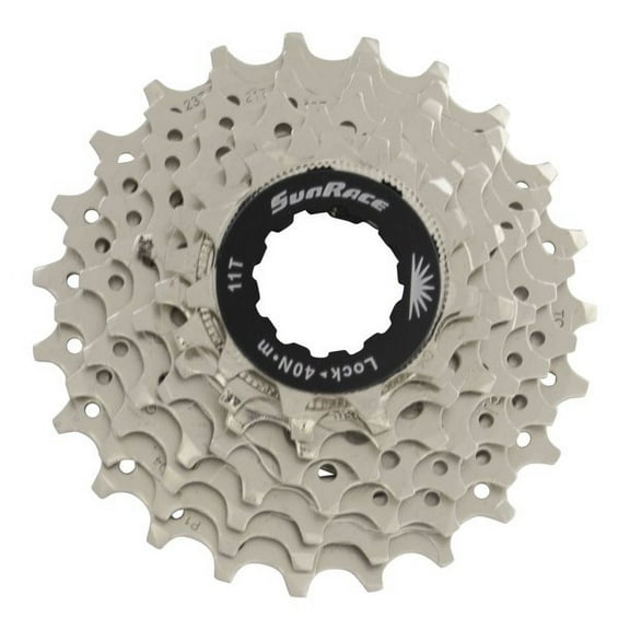 8 Speed Cassette CSR86 11/23T Index Nickel Sun Race