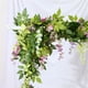 thumbnail image 5 of Guirnalda de flores artificiales, simulación, guirnalda floral, puerta, ventana, colgante de pared, vid de flor de plástico falso, azul púrpura Methold HA8004-03B, 5 of 5