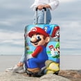 thumbnail image 3 of Lsque Mario Printed Luggage Cover, Travel Luggage Protector,Scratch and Dirt Resistant, Fits 18-32 Inch Luggage - Small, 3 of 9