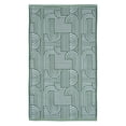 thumbnail image 1 of HT BEACHT GEO GREEN - FRENCH, 1 of 6