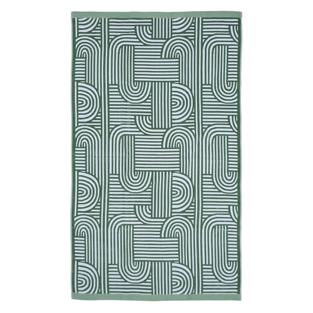 HT BEACHT GEO GREEN - FRENCH