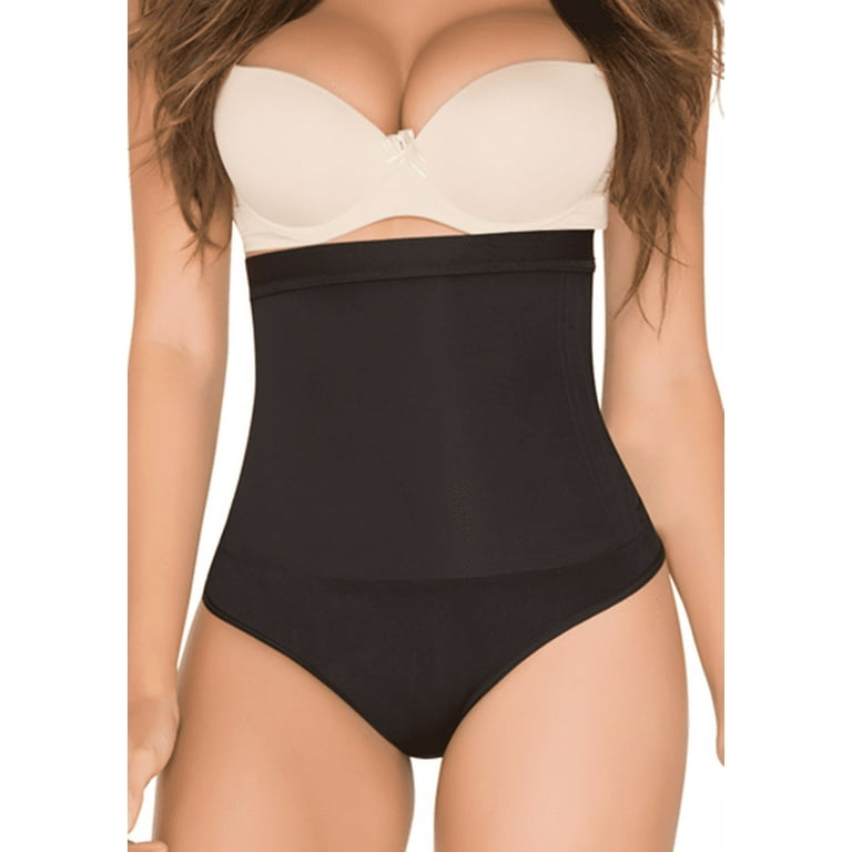 Bodysuit Shapewear Thong Brief Fat Burner Tummy Braless And Strapless.  Fajas Colombianas Beige at  Women's Clothing store