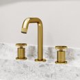 thumbnail image 4 of VIGO Cass 8 in. Two Handle Three-Hole Widespread Bathroom Faucet in Brushed Nickel-VG01301MG, 4 of 12