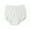 White 3pk, variant on Carole Women's Lace Trim Nylon Full Cut Briefs, 3-Pack