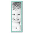 thumbnail image 2 of ArtToFrames 16" x 48" Eggshell Blue Picture Frame, 16x48 inch Blue Wood Poster Frame (WOM-4599),  Pack, 2 of 8