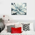 thumbnail image 3 of COMIO Flower Bloom Abstract Wall Art: Floral Artwork Hand Painted Painting on Wrapped Canvas for Living Room - 20x16 Inch, 3 of 3