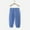 C-Blue33, variant on JIAYUE Boys Solid Color Pants Outdoor Elastic Waist Lightweight Breathable For Kids Summer Play Comfortable Wear