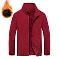 thumbnail image 2 of Xihbxyly Chaqueta de Invierno para Hombre, Elegante Suéter Deportivo Acolchado, Abrigo Polar Cálido con Cuello Alto, Cárdigan Térmico Ligero, Ropa Informal para Uso Diario Al Aire Libre, Capa Cómoda, 2 of 6