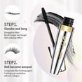 thumbnail image 5 of 4D Silk Fiber Lash Mascara,Long Lasting Curling and Thickening Silk Fiber Formula,Long Lasting, Fuller Lashes,All Day Exquisitely Full For Parties and Cosplay, 5 of 9