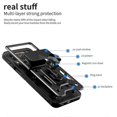thumbnail image 2 of Heavy Duty Armor Case Compatible With Galaxy Z Flip 4, Hard Pc Shockproof Cover With Ring Holder, 2 of 3