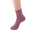 thumbnail image 1 of Socks Winter Solid Color Knitting Plush Warm Socks Home Socks Thickened Cold Proof Socks Sports Socks, 1 of 2