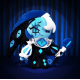 thumbnail image 1 of Cookie Run Kingdom Official Shadow Milk Cookie Plush, 1 of 7
