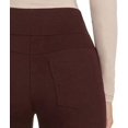 thumbnail image 3 of Matty M Womens Slub Legging Size: XL, Color: Dark Wine, 3 of 4