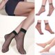 thumbnail image 2 of 10 pares de medias de tobillo Sexy ultrafinas elásticas sedosas/medias cortas de sedapangjing, 2 of 3