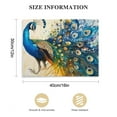thumbnail image 3 of ARISTURING Watercolor Peacock Beautiful Feather Canvas Wall Art Aesthetic Peacocks Lovers Picture Wall Decor HD Peacock Prints Modern Artwork for Home Living Room Bedroom Bathroom, 3 of 6