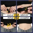 thumbnail image 3 of WHIPPY Women's Crop Top Tuck Stretch Waist Band Belt Adjustable Elastic Belts for Tucking Sweaters Shirts, 3 of 7