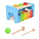 thumbnail image 1 of Madera Y Banco De Grifo Juguete Xilófono Música Temprana Iluminación De Color Montessori Juguete Musical Con Martillo Para Niños Pequeños Bebé Libra 2 En 1 Monstrate FN002330-00, 1 of 6