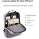 thumbnail image 4 of LHSHID Men's Backpacks Large Laptop Shoulder Bags Waterproof Business Work Rucksack Multi-Pocket Travel Daypacks, 4 of 7