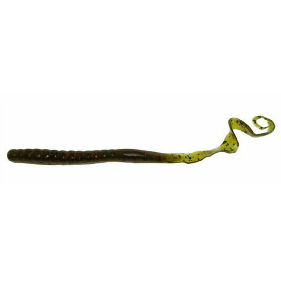 Zoom Magnum II 9 inch worm Green Pumpkin Red