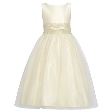 Sweet Kids Champagne Sparkle Tulle Easter Dress Girls (Best Sweet Sparkling Champagne)