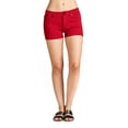 thumbnail image 5 of Essential Basic Women's Summer Casual Stretchy Shorts - Junior Sizing, 5 of 7