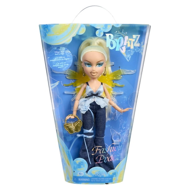 Muñeca de moda Bratz Fashion Pixiez Cloe con moda real