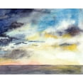 thumbnail image 2 of McCreery, Paul 32x26 White Modern Wood Framed Museum Art Print Titled - September Sky Studies I, 2 of 4