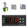 thumbnail image 4 of -8080A Digital Refrigerator Defrosting Alarming Temperature Controller Plastic Thermostat Controller,1 x Temperature Controller,Photo Color, 4 of 7
