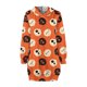 thumbnail image 4 of Mini vestido suelto de moda con capucha y manga larga para mujer con estampado de Halloween Pompotops  hdfakjf9234, 4 of 5