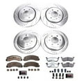 thumbnail image 3 of PowerStop Front and Rear Z36 Truck & Tow Carbon-Fiber Ceramic Brake Pad and Drilled and Slotted Rotor Kit Fits: FORD LINCOLN Select Models K5577-36, 3 of 9