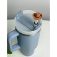 thumbnail image 3 of FLhrweasw 4 Uds. Sombrero Silicona Tapa Paja Pajita Reutilizable Tapas Con Puntas Paja, 3 of 9