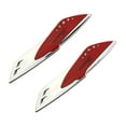 thumbnail image 1 of 2 soportes presurizadores para limpiaparabrisas de coche, ala de limpiaparabrisas de repuesto resistente al desgaste Rojo, 1 of 9