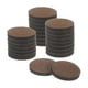 thumbnail image 1 of Deslizadores de muebles, almohadillas de fieltro autoadhesivas redondas, protectores de suelo para patas de muebles de madera dura 1.5" 24 piezas, 1 of 5