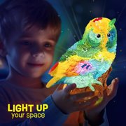 Paint Your Own Owl Lamp Kit, Art Supplies Bear Painting Kit for Kids 6-12, Arts and Crafts for Kids Ages 8-12, Owl Toy Girls Boys Halloween Birthday Christmas Gifts