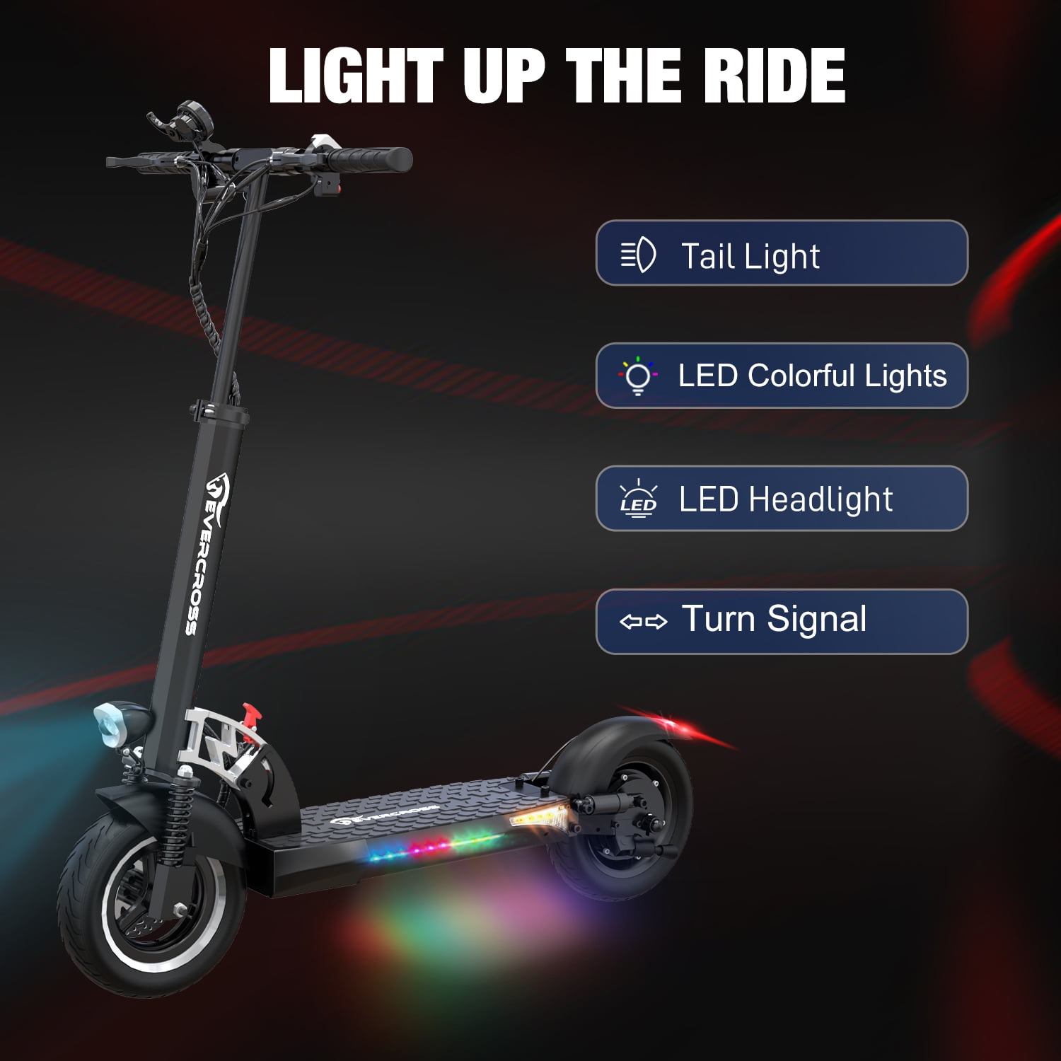 EVERCROSS H3 Electric Scooter with 10