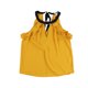 thumbnail image 2 of bar III blusa sin mangas con volantes para mujer, amarillo, extragrande, 2 of 3