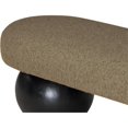 thumbnail image 7 of Pemberly Row Modern / Contemporary Rich Boucle Fabric Bowies Olive Bench, 7 of 7
