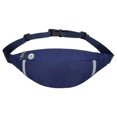 thumbnail image 2 of Aihimol Fanny Pack For Man & Woman Travel Wallet Bag For Cell Phone Belt Bag Crossbody Bag With Headphone Hole For Travel Walking Running Hiking Cycling, 2 of 6