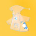 thumbnail image 1 of Imperméable Réutilisable Plus Épais Poncho de Pluie Veste Imperméable pour Enfants Garçon Fille, Pieuvre, S, 1 of 6