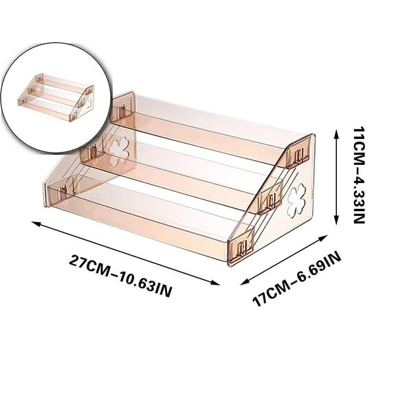 WNFJR Desktop Organizer with Display Shelves β Desk Storage Rack for Office Supplies, Gadgets & Documents β Space-Saving Desk Organizer for Home & Office