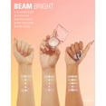 thumbnail image 6 of Revolution Beam Bright Highlighter Makeup, Illuminating Finish, Pink Seduction, 0.08 oz, 6 of 8