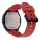 thumbnail image 3 of Reloj de pulsera Casio Youth W-218H de cuerpo color negro, digital, para hombre, fondo gris, con correa de resina color rojo, dial negro, minutero/segundero negro, bisel color negro, luz ámbar y, 3 of 8