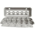 thumbnail image 3 of Blank 12-Egg View Style Paper-Pulp Carton - 125 pack, 3 of 6