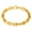 Gold, variant on Invicta Jewelry Men's Beveled Edge Rectangular Link Chain Bracelet (8.5mm) - 8.75"